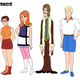 Illustration for article titled Heres How the Scooby Doo Crew Wouldve Dressed Through the 20th Century